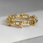 Tiffany & Co HardWear Micro Link Ring #RRSL-2 - Image 3