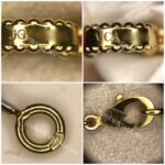 Van Cleef & Arpels Vintage Alhambra 10-motif Necklace 18k Yellow Gold and Mother-Of-Pearl #RRSL-1 - Image 7