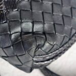 Bottega Veneta Crossbody Bag Black Leather with Brunito finish Hardware #ROYR-10 - Image 14