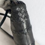 Bottega Veneta Crossbody Bag Black Leather with Brunito finish Hardware #ROYR-10 - Image 10