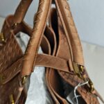 Bottega Veneta Roma Bag Brown Nappa Leather with Antique Gold Hardware #RROE-4 - Image 22