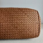 Bottega Veneta Roma Bag Brown Nappa Leather with Antique Gold Hardware #RROE-4 - Image 10