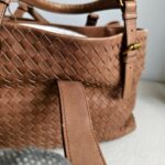 Bottega Veneta Roma Bag Brown Nappa Leather with Antique Gold Hardware #RROE-4 - Image 24