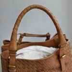 Bottega Veneta Roma Bag Brown Nappa Leather with Antique Gold Hardware #RROE-4 - Image 16