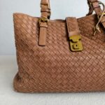 Bottega Veneta Roma Bag Brown Nappa Leather with Antique Gold Hardware #RROE-4 - Image 3