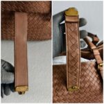 Bottega Veneta Roma Bag Brown Nappa Leather with Antique Gold Hardware #RROE-4 - Image 23
