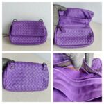 Bottega Veneta Small Hobo 2way-bag Purple Leather with Brunito finish Hardware #ROYR-8 - Image 2