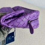 Bottega Veneta Small Hobo 2way-bag Purple Leather with Brunito finish Hardware #ROYR-8 - Image 8