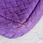 Bottega Veneta Small Hobo 2way-bag Purple Leather with Brunito finish Hardware #ROYR-8 - Image 14