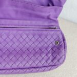 Bottega Veneta Small Hobo 2way-bag Purple Leather with Brunito finish Hardware #ROYR-8 - Image 21