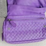Bottega Veneta Small Hobo 2way-bag Purple Leather with Brunito finish Hardware #ROYR-8 - Image 20