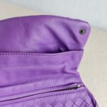 Bottega Veneta Small Hobo 2way-bag Purple Leather with Brunito finish Hardware #ROYR-8 - Image 17