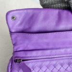Bottega Veneta Small Hobo 2way-bag Purple Leather with Brunito finish Hardware #ROYR-8 - Image 16