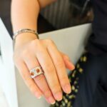 Buccellati Blossom Eternelle Silver Ring with Red Jasper #GUUUS-4 - Image 11