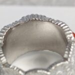 Buccellati Blossom Eternelle Silver Ring with Red Jasper #GUUUS-4 - Image 10