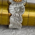 Buccellati Blossom Eternelle Silver Ring with Red Jasper #GUUUS-4 - Image 5