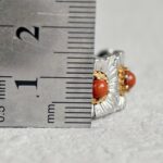 Buccellati Blossom Eternelle Silver Ring with Red Jasper #GUUUS-4 - Image 8