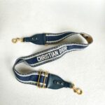 C Dior Strap Canvas Leather and Gold Hardware #RORT-9