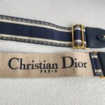 C Dior Strap Canvas/ Leather and Gold Hardware #RORT-9 - Image 7