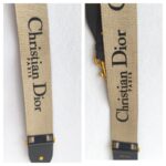 C Dior Strap Canvas/ Leather and Gold Hardware #RTLK-2 - Image 7