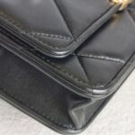 Chanel 19 WOC Wallet On Chain Black Lambskin with Gold/Ruthenium Hardware #GUUKS-1 - Image 12