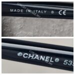Chanel Black Acetate Frame Sunglasses #GUUKY-1 - Image 10