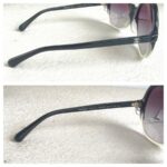 Chanel Black Acetate Frame Sunglasses #GUUKY-1 - Image 5