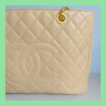 Chanel GST Beige Grained Calfskin with Gold Hardware #GUUUK-2 - Image 4
