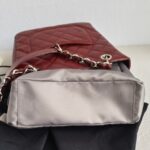 Chanel PST Maroon Grained Calfskin with Silver Hardware #GUUSU-2 - Image 29