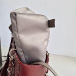 Chanel PST Maroon Grained Calfskin with Silver Hardware #GUUSU-2 - Image 25
