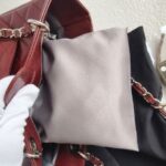Chanel PST Maroon Grained Calfskin with Silver Hardware #GUUSU-2 - Image 23