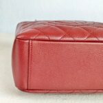 Chanel PST Maroon Grained Calfskin with Silver Hardware #GUUSU-2 - Image 7