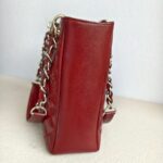 Chanel PST Maroon Grained Calfskin with Silver Hardware #GUUSU-2 - Image 6