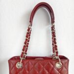 Chanel PST Maroon Grained Calfskin with Silver Hardware #GUUSU-2 - Image 15