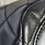 Chanel Pearl Crush Mini Square Flap Black Lambskin with Gold Hardware #GUUYR-1 - Image 13