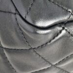 Chanel Pearl Crush Mini Square Flap Black Lambskin with Gold Hardware #GUUYR-1 - Image 14