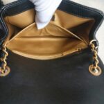 Chanel Pearl Crush Mini Square Flap Black Lambskin with Gold Hardware #GUUYR-1 - Image 23
