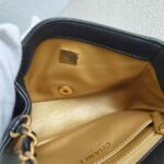 Chanel Pearl Crush Mini Square Flap Black Lambskin with Gold Hardware #GUUYR-1 - Image 29