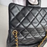 Chanel Pearl Crush Mini Square Flap Black Lambskin with Gold Hardware #GUUYR-1 - Image 3