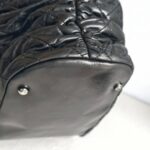 Chanel Shoulder Bag Black Lambskin with Silver Hardware #GUUKO-1 - Image 19