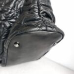 Chanel Shoulder Bag Black Lambskin with Silver Hardware #GUUKO-1 - Image 20