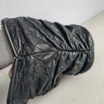 Chanel Shoulder Bag Black Lambskin with Silver Hardware #GUUKO-1 - Image 8