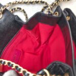 Chanel Small flap Bag Black Lambskin with Gold Hardware #GUUKU-3 - Image 24