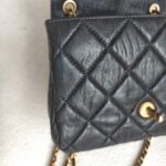 Chanel Small flap Bag Black Lambskin with Gold Hardware #GUUKU-3 - Image 17