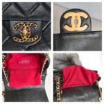 Chanel Small flap Bag Black Lambskin with Gold Hardware #GUUKU-3 - Image 20