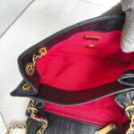 Chanel Small flap Bag Black Lambskin with Gold Hardware #GUUKU-3 - Image 26