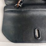 Delvaux Modele Depose Messenger Black Calfskin with Silver Hardware #GUUUS-1 - Image 3