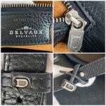 Delvaux Modele Depose Messenger Black Calfskin with Silver Hardware #GUUUS-1 - Image 35
