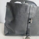 Delvaux Modele Depose Messenger Black Calfskin with Silver Hardware #GUUUS-1 - Image 21