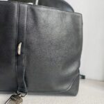 Delvaux Modele Depose Messenger Black Calfskin with Silver Hardware #GUUUS-1 - Image 22